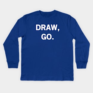 Draw Go Kids Long Sleeve T-Shirt